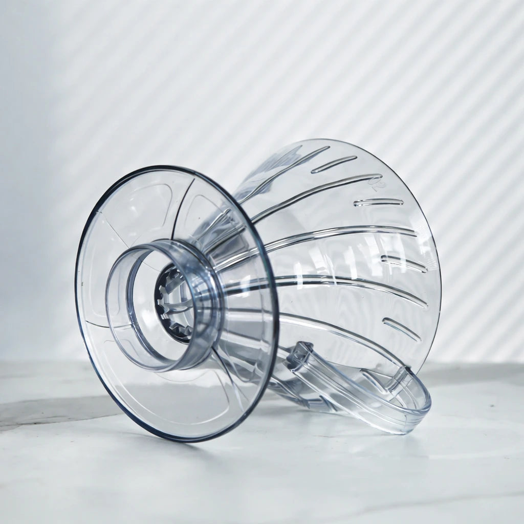 Homilly Reusable Coffee Dripper – Pour Over Resin Filter (1–4 Cups)