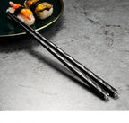 Premium Japanese-Style Chopsticks (5-Pair Set) – Reusable & Non-Slip for Authentic Dining