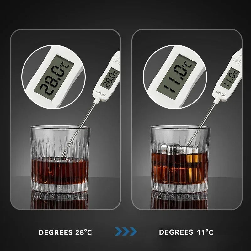 Homilliy Stainless Steel Whiskey Stones – Reusable Drink Chillers