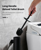 Wall-Mounted Stainless Steel Toilet Brush Holder