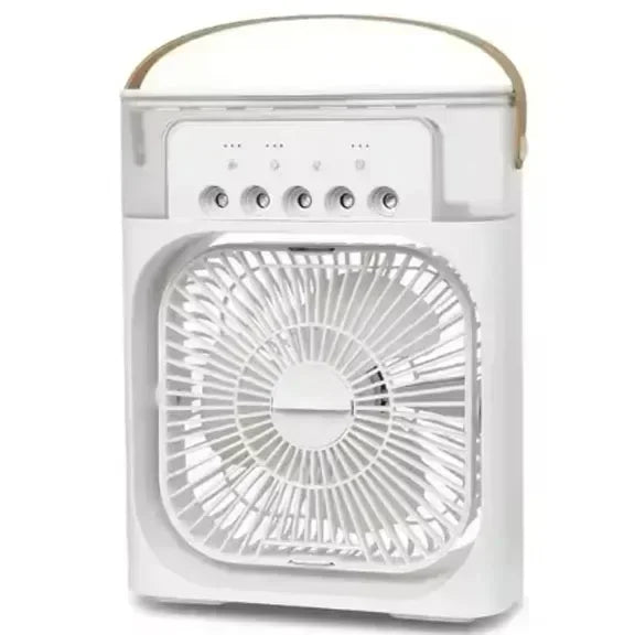 Homilly Portable 3-in-1 Air Cooler – Fan, Humidifier & LED Night Light
