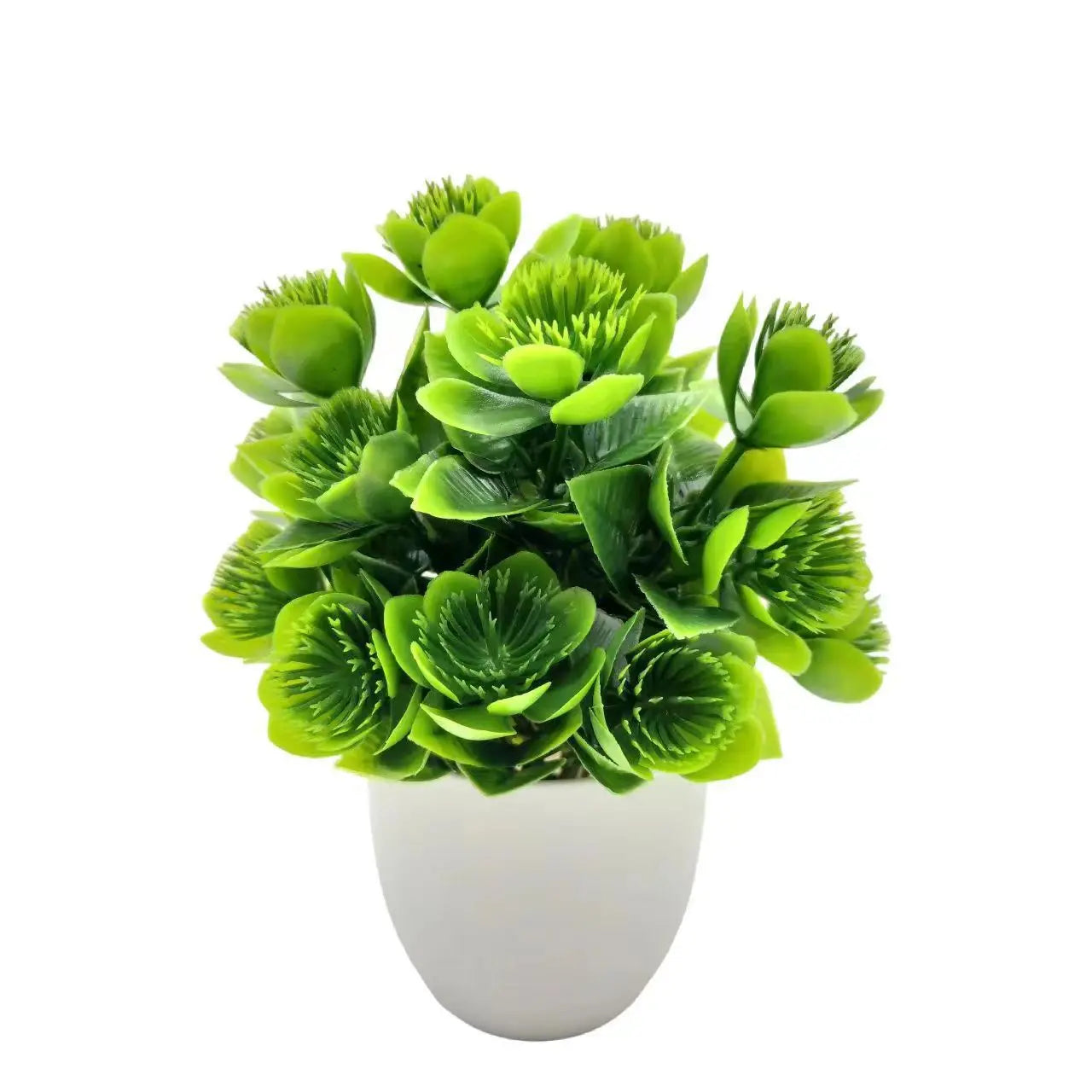 Homilly Mini Artificial Plant in Pot – Decorative Greenery for Home & Office