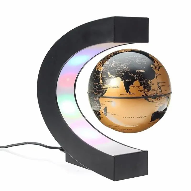 Nordic Magnetic Levitating Floating Globe - LED Anti-Gravity World Map