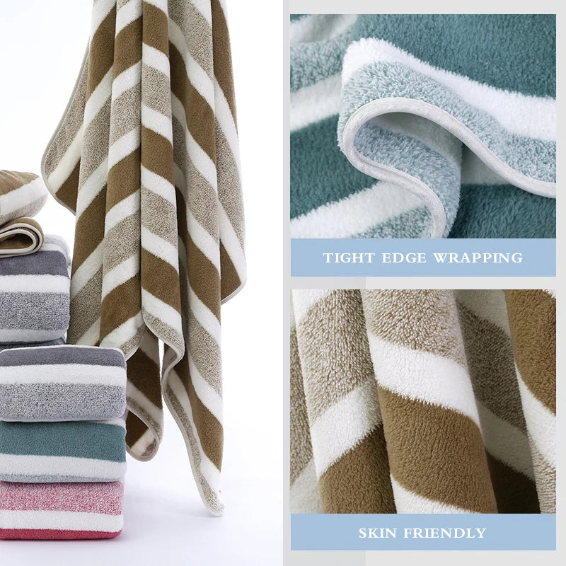 Homilly Soft Absorbent Bath Towels Set – 2 / 4 / 6 Pieces