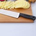 French Stainless Steel Wave Knife Professional Potato Cutter Corrugated Knife Potato Ripple Knife