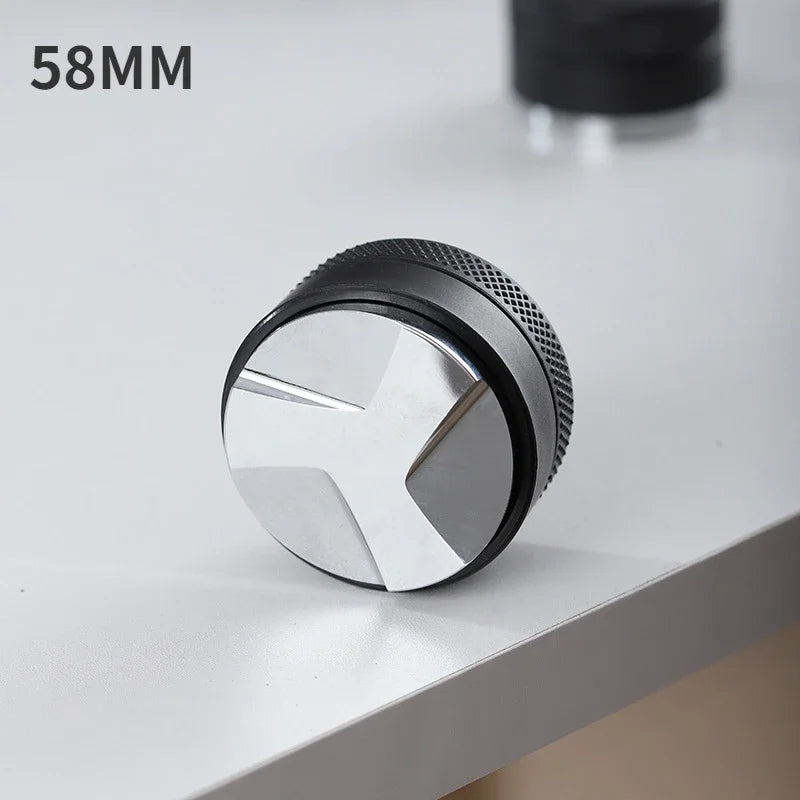 Homilly Adjustable Espresso Tamper & Distributor – Palm Press (51mm / 53mm / 58mm)