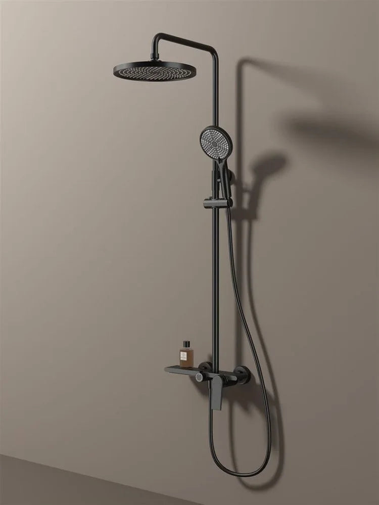 Homilliy Golden Shower Set – Multi-Function Bathroom Mixer & Hand Shower