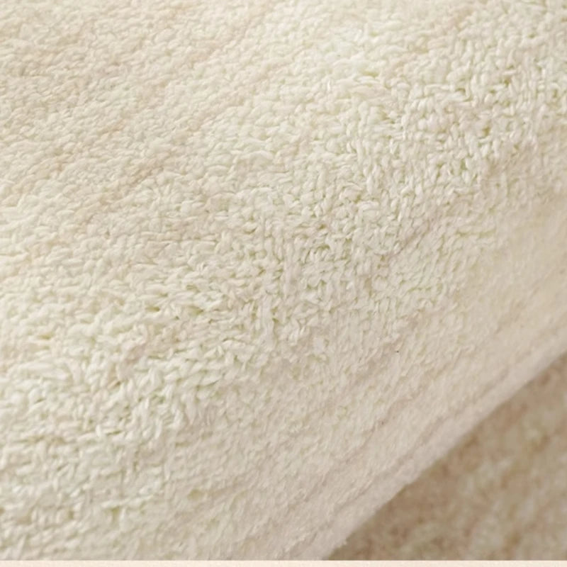 Organic Cloud Plush Area Rug – Ultra-Soft Asymmetrical Floor Mat