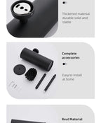 Wall-Mounted Stainless Steel Toilet Brush Holder