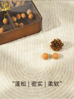 Organic Cloud Plush Area Rug – Ultra-Soft Asymmetrical Floor Mat