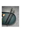 Premium Japanese-Style Chopsticks (5-Pair Set) – Reusable & Non-Slip for Authentic Dining