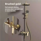 Homilliy Golden Shower Set – Multi-Function Bathroom Mixer & Hand Shower