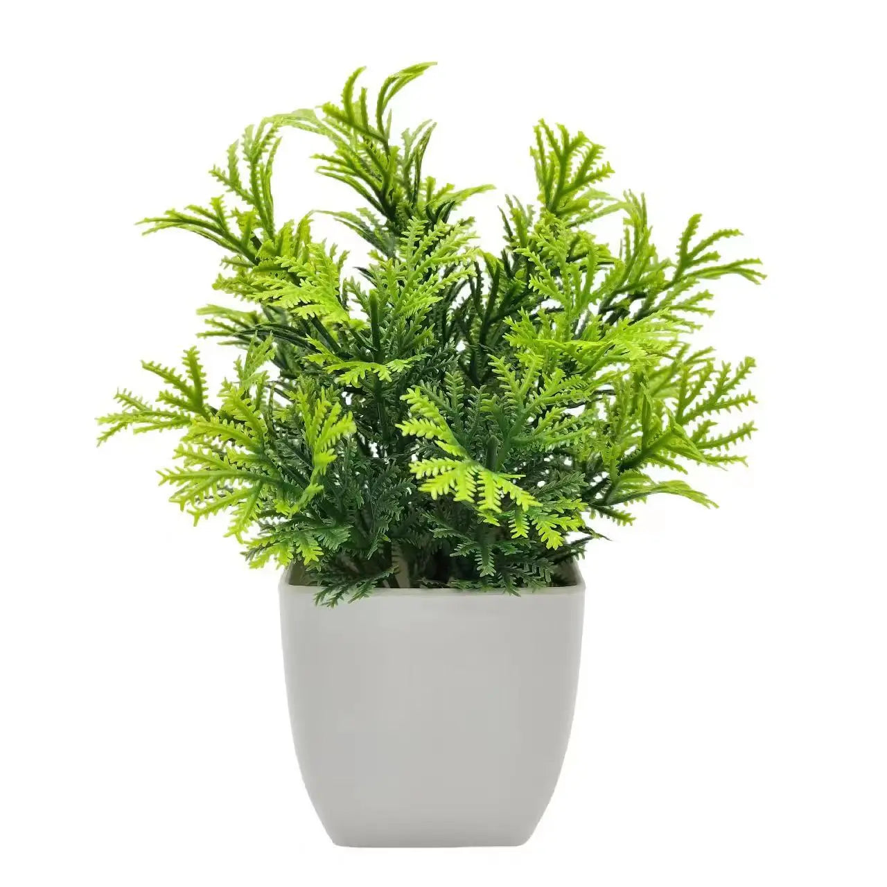 Homilly Mini Artificial Plant in Pot – Decorative Greenery for Home & Office