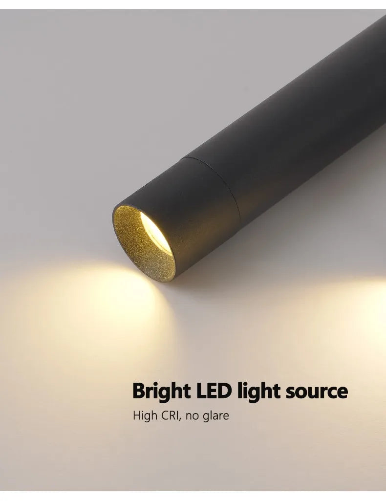 Nordic Linear LED Pendant Light – Ultra-Slim Modern Island Chandelier