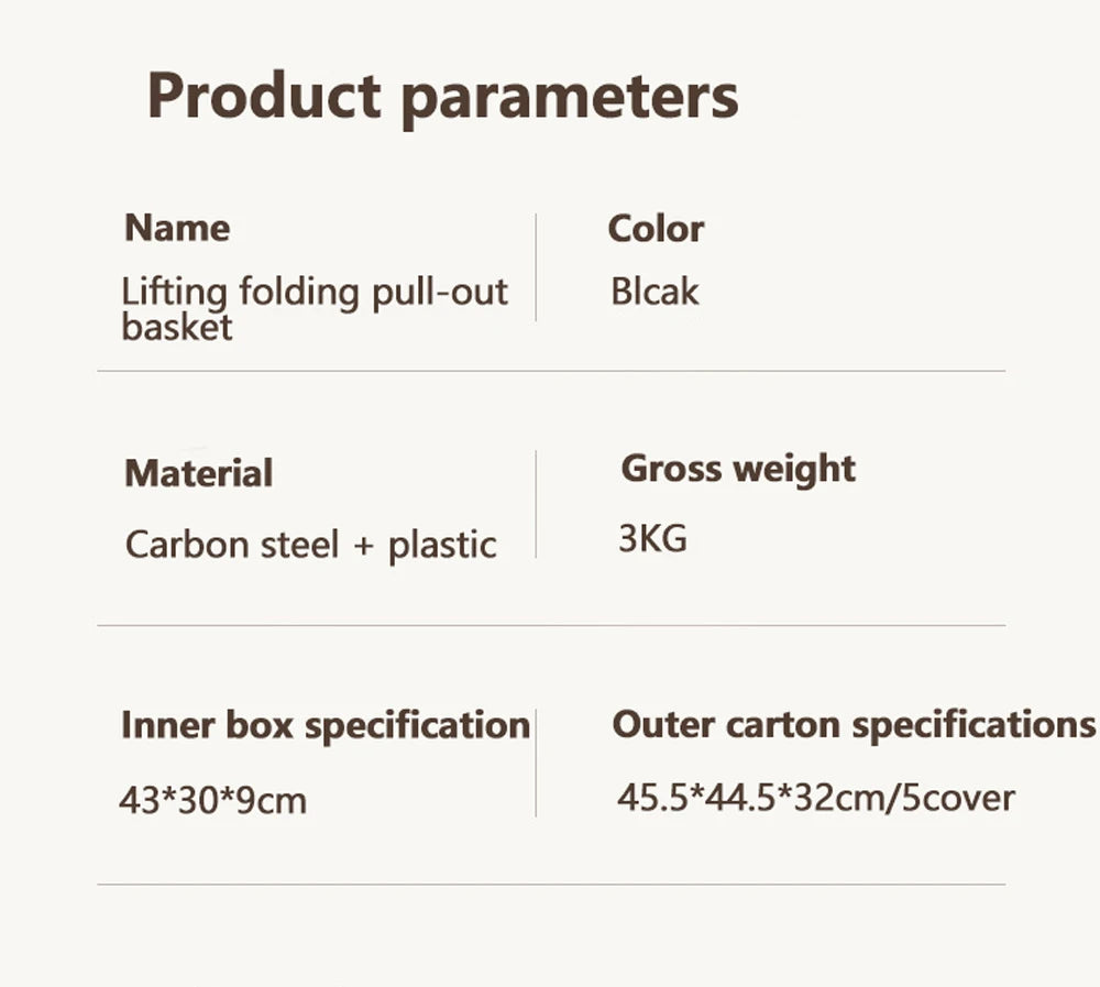 2-Tier Pull-Out Cabinet Organizer – Adjustable Under Sink Storage Rack