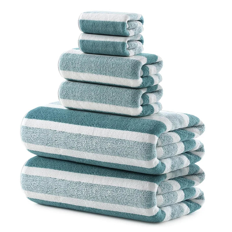 Homilly Soft Absorbent Bath Towels Set – 2 / 4 / 6 Pieces