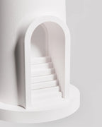 Nordic Lighthouse Moon Projection Lamp - Motion Sensor Ambient Light