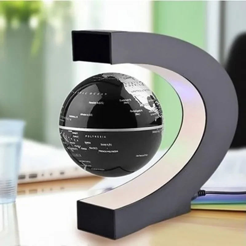 Nordic Magnetic Levitating Floating Globe - LED Anti-Gravity World Map