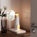 Nordic Lighthouse Moon Projection Lamp - Motion Sensor Ambient Light