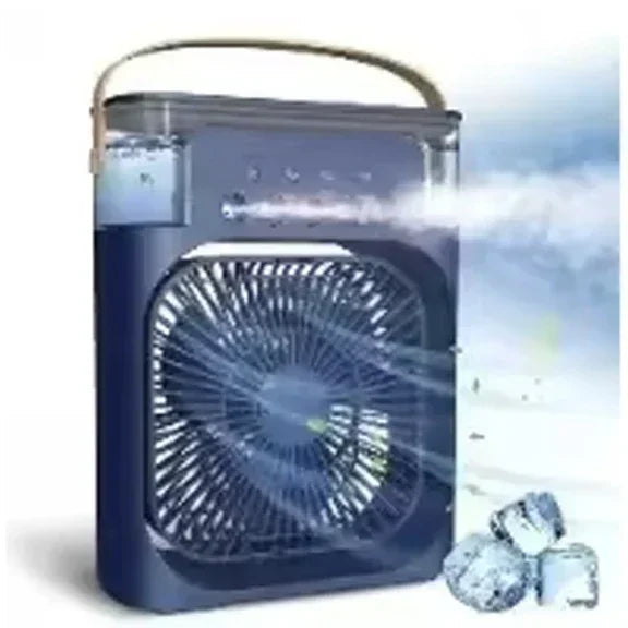 Homilly Portable 3-in-1 Air Cooler – Fan, Humidifier & LED Night Light