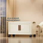 Foldable Storage Box with Clear Door – Large Capacity Organizer for Home Use