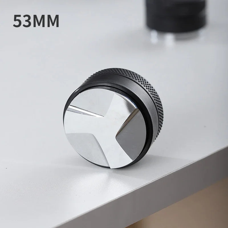 Homilly Adjustable Espresso Tamper & Distributor – Palm Press (51mm / 53mm / 58mm)