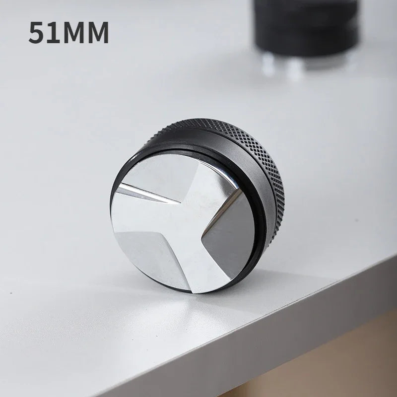 Homilly Adjustable Espresso Tamper & Distributor – Palm Press (51mm / 53mm / 58mm)